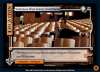 #161 Sunnydale High School Auditorium